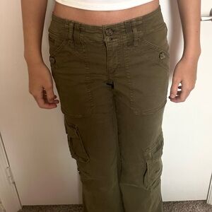 olive green cargo pants from garage
size 1
